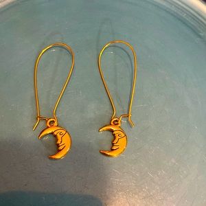 Handmade Moon earrings